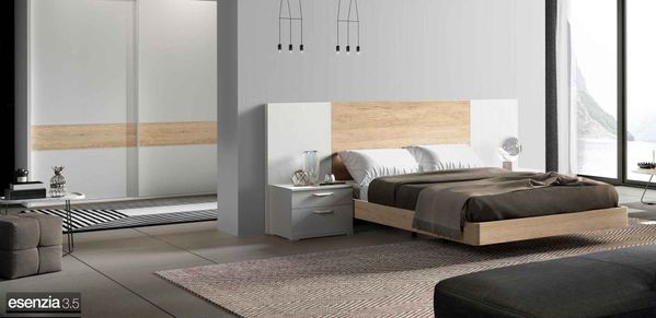 dormitorio y cama doble