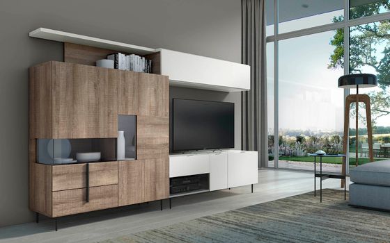 Salón, mueble, decoración