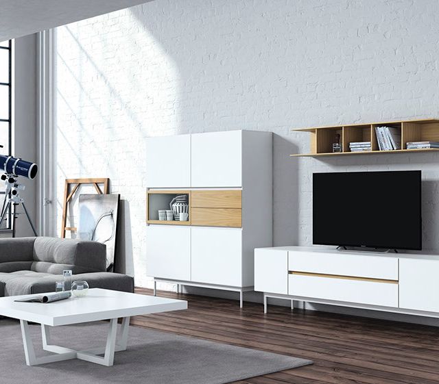 Salón, mueble, decoración