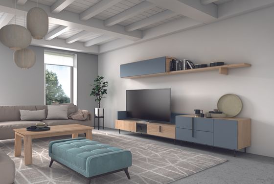 Salón, mueble, decoración
