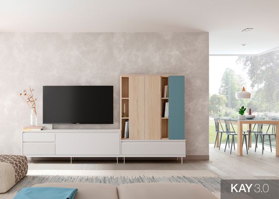 Salón, mueble, decoración