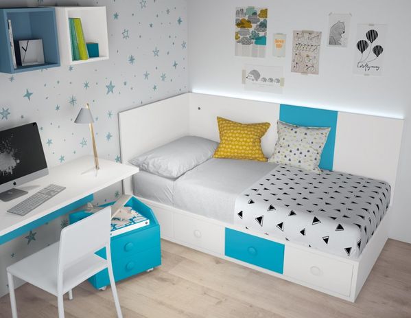 cama, dormitorio