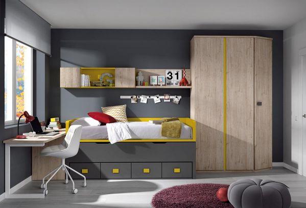 cama, dormitorio