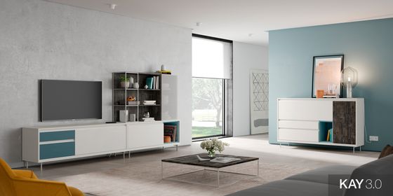Salón, mueble, decoración