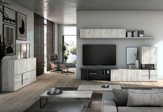 Salón, mueble, decoración