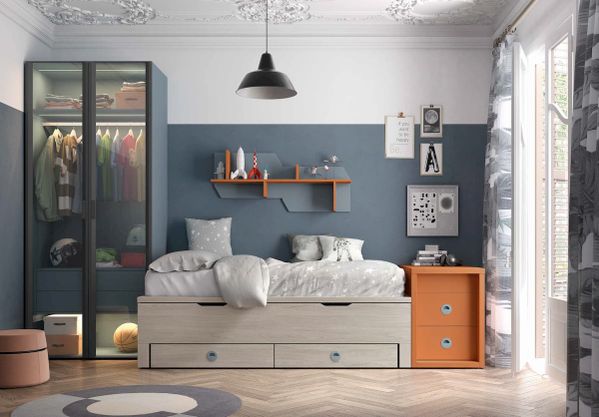 cama, dormitorio