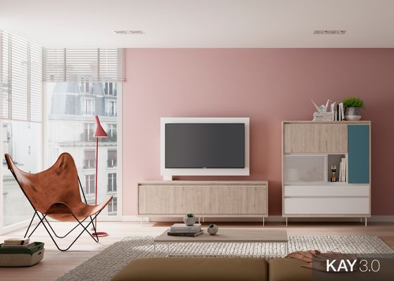 Salón, mueble, decoración