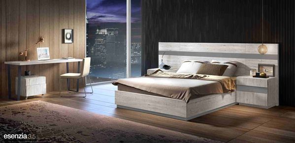 dormitorio de noche