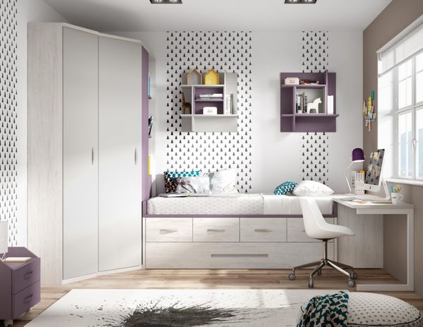cama, dormitorio