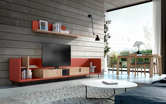 Salón, mueble, decoración