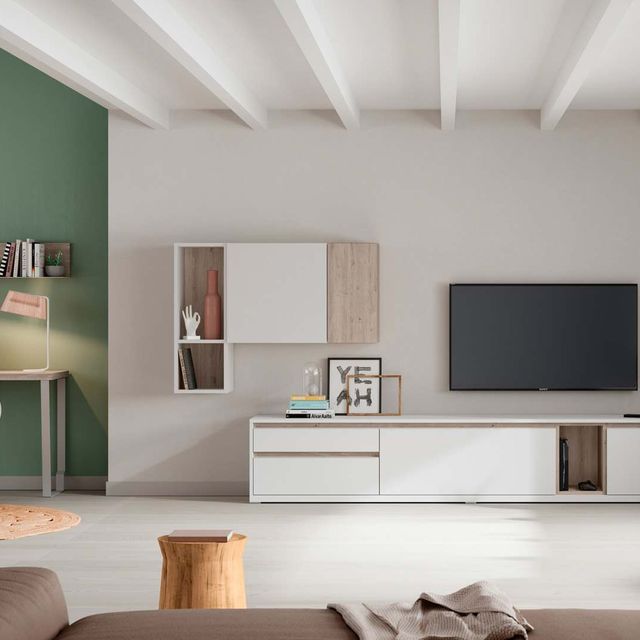 salón decorado