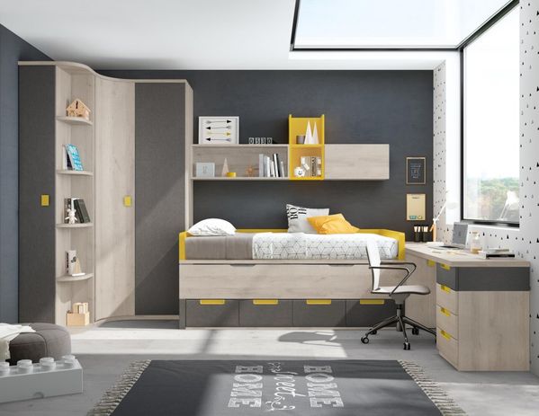 cama, dormitorio