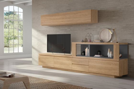 Salón, mueble, decoración