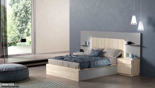 dormitorio y cama
