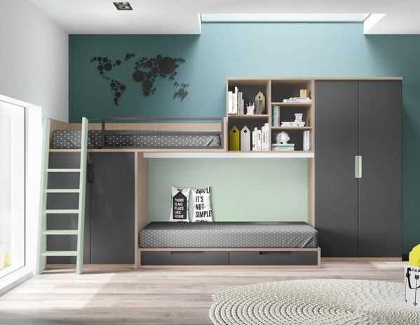 cama, dormitorio