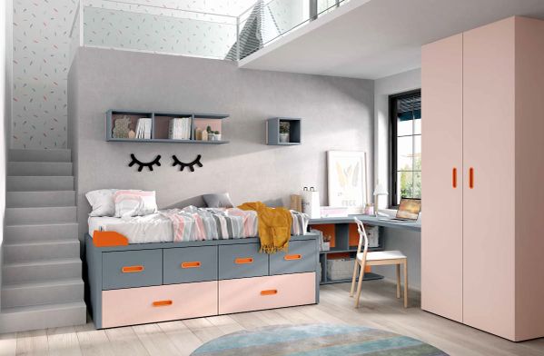 cama, dormitorio
