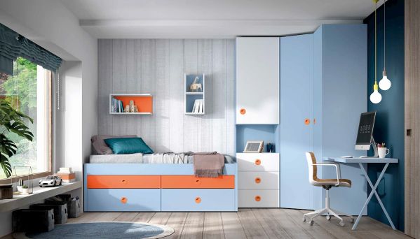cama, dormitorio