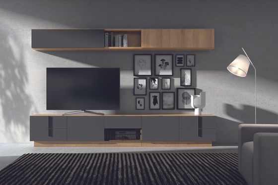 Salón, mueble, decoración