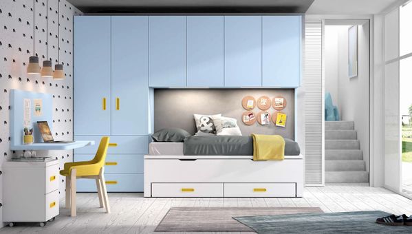 cama, dormitorio