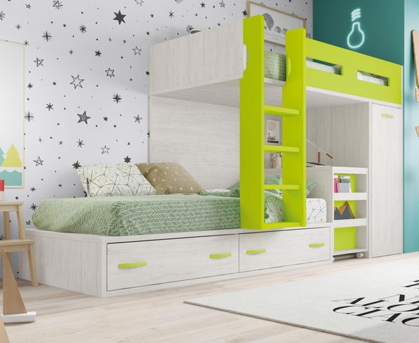 cama, dormitorio