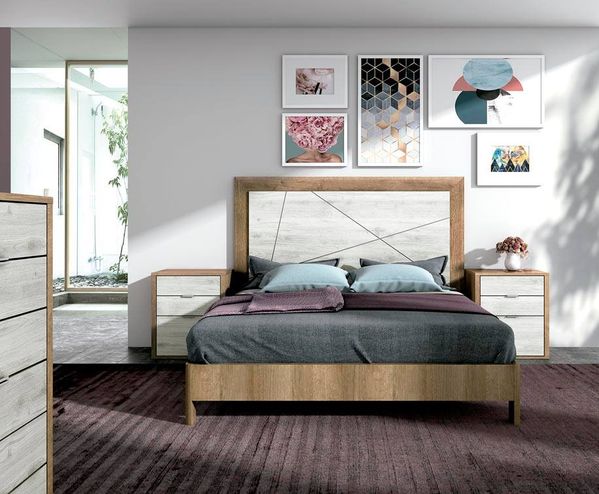 dormitorio y cama doble