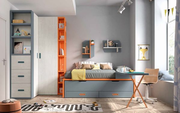 cama, dormitorio