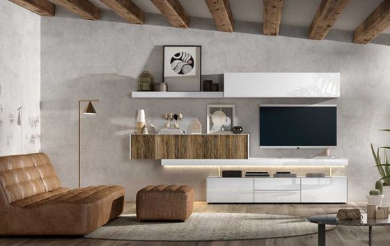 sofá salón y televisor
