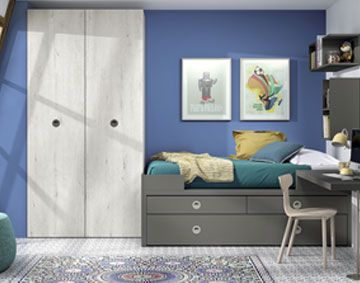 cama, dormitorio