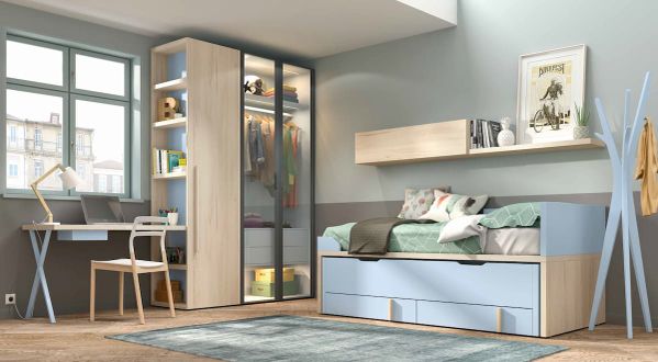 cama, dormitorio