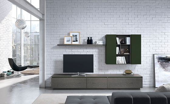 Salón, mueble, decoración